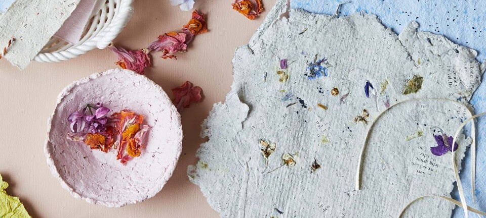 DIY: Sådan laver du hjemmelavet papir