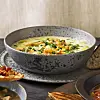 Kyllingesuppe med porrer og sprødt skind