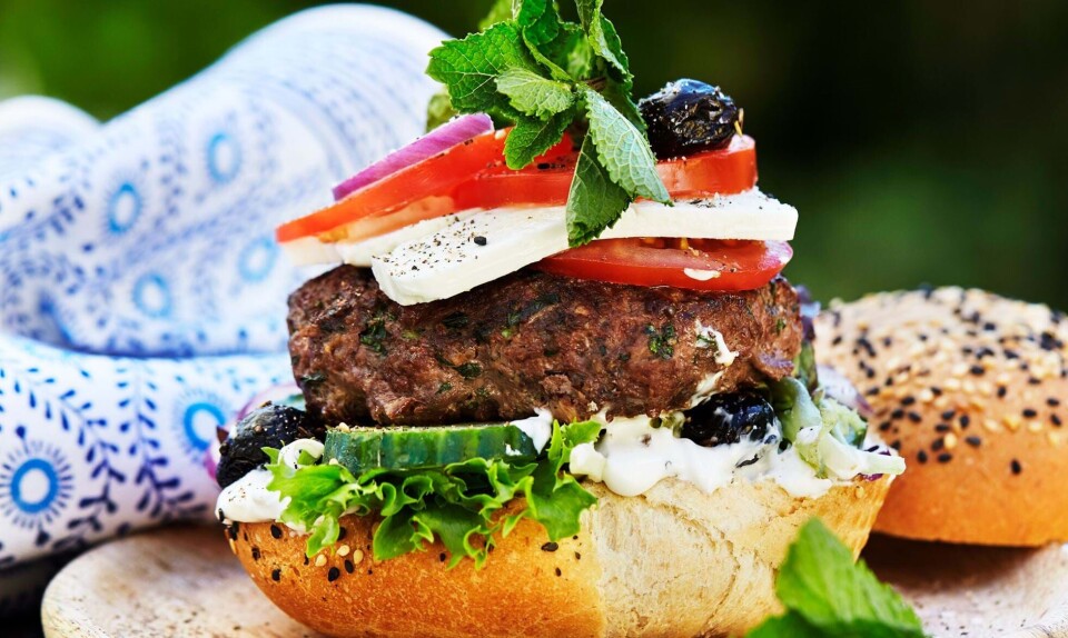 Græsk burger