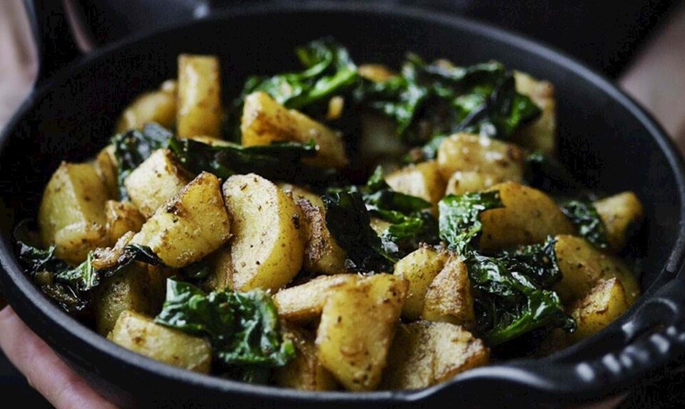 Opskrift på Garam masala-kartofler
