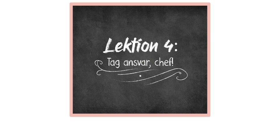 Lektion 4: Kære chefer: Sådan tager I hånd om sexisme på jeres arbejdsplads