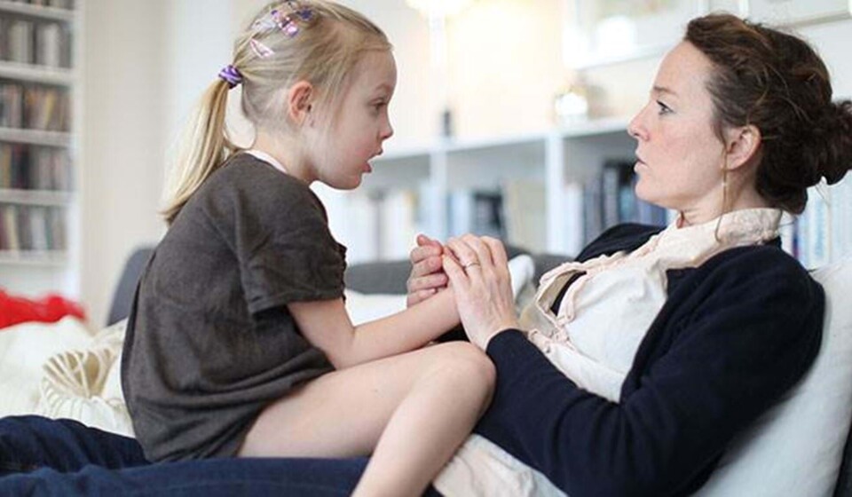 'Mor, når du skælder mig ud, har jeg svært ved at elske mig selv'