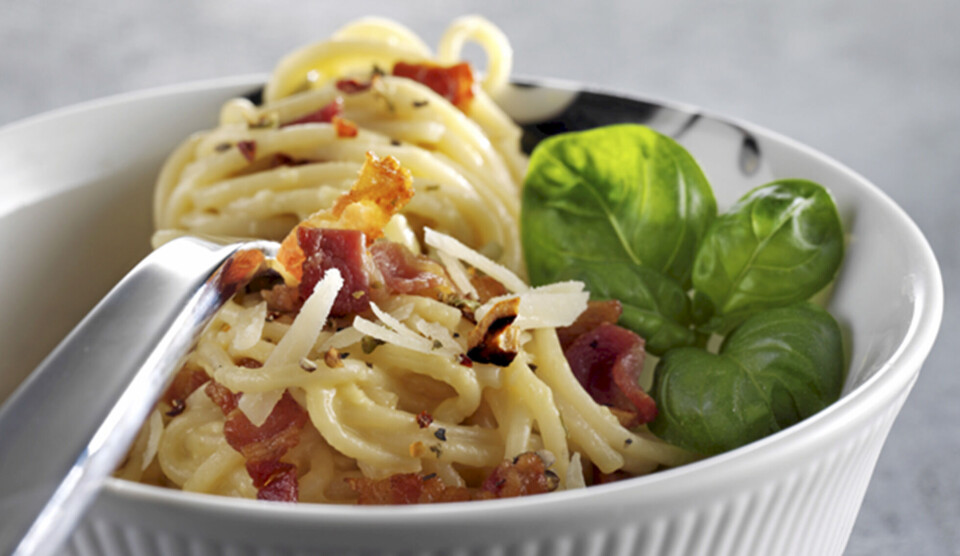 Opskrift på spaghetti carbonara