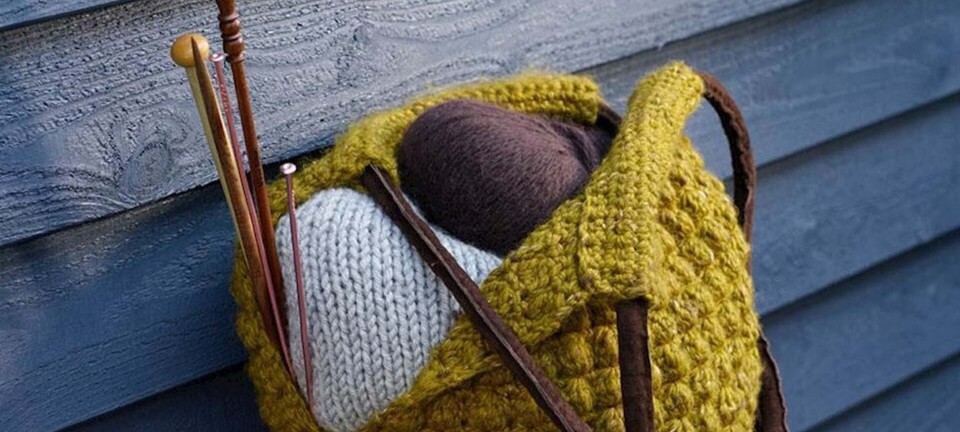 Hækl selv: Taske i boblemønster