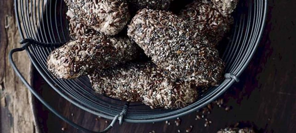 Rugbrødsboller med chokolade