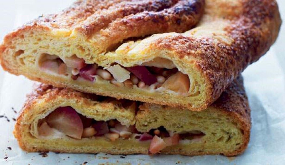 Opskrift på kringle med æble