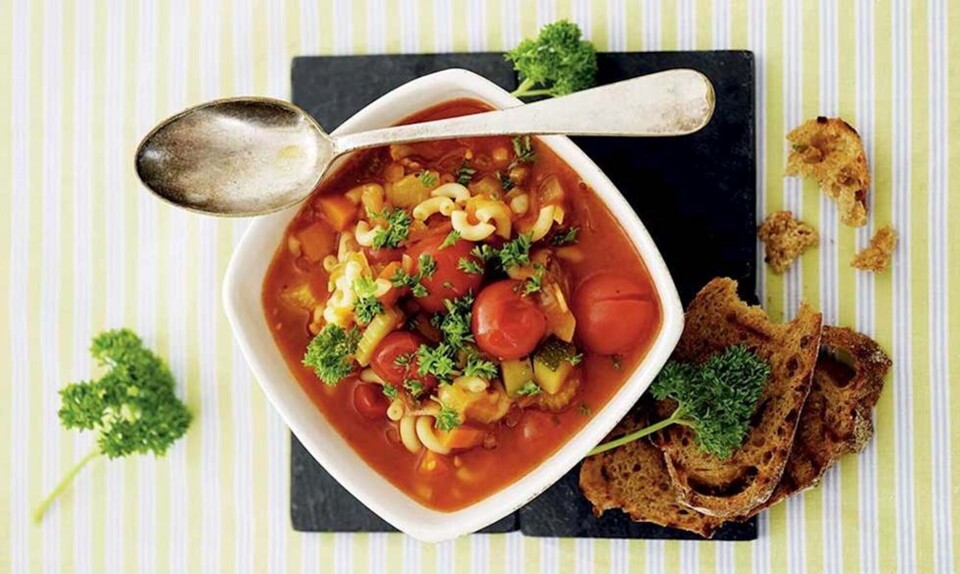 Minestronesuppe opskrift