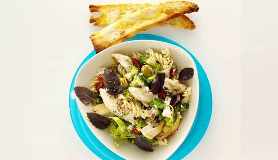 Opskrift på grøn pastasalat