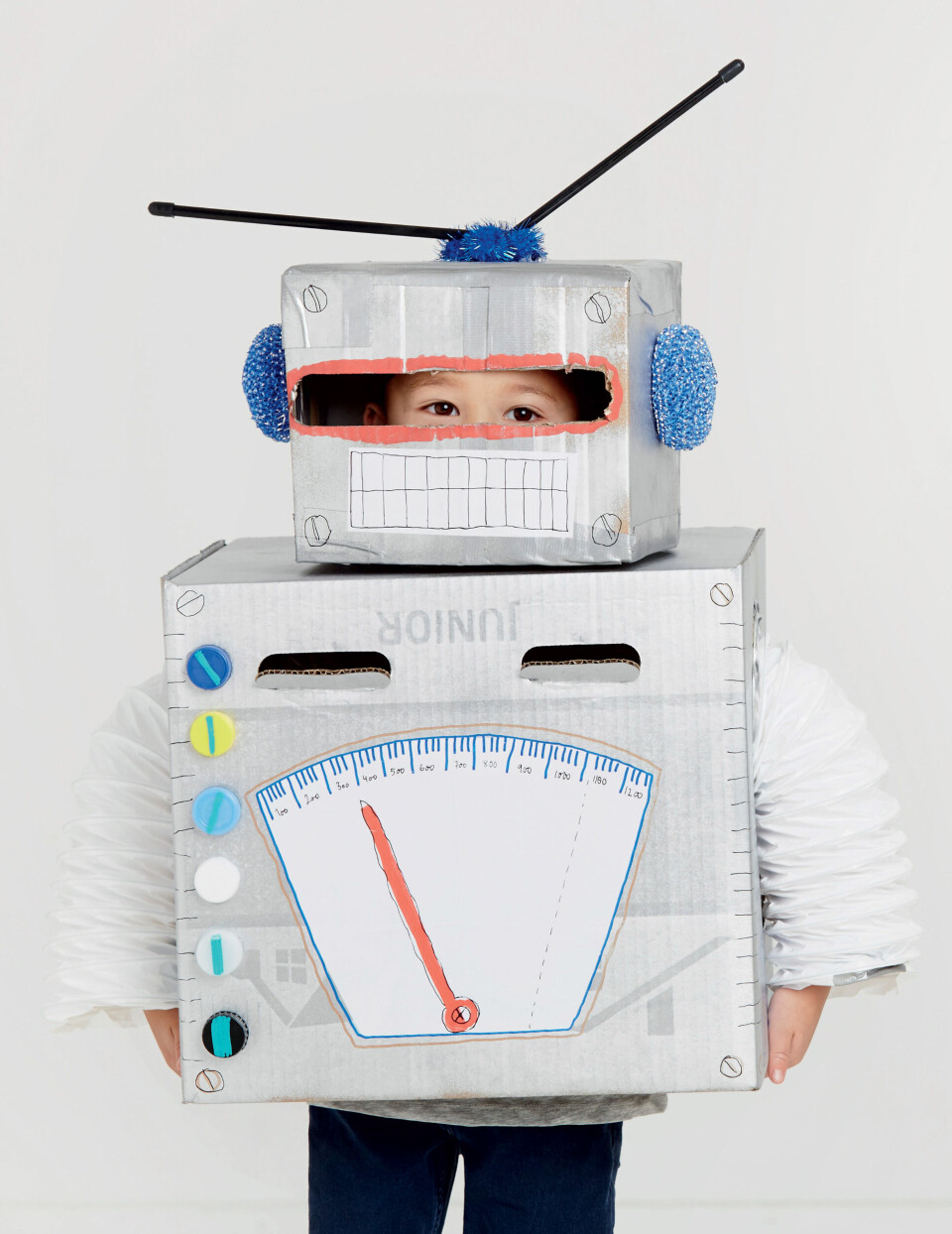 Robot kostume fastelavn