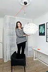 Lav en fjerlet lampe