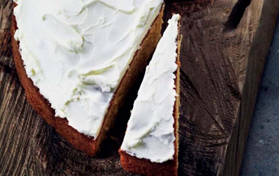 Citronmåne med mascarponecreme
