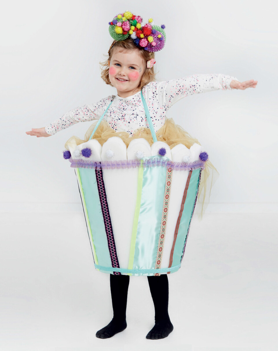 Cupcake kostume fastelavn