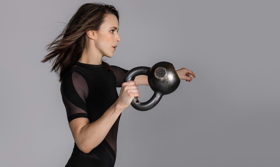 Anna Bogdanova kettlebell