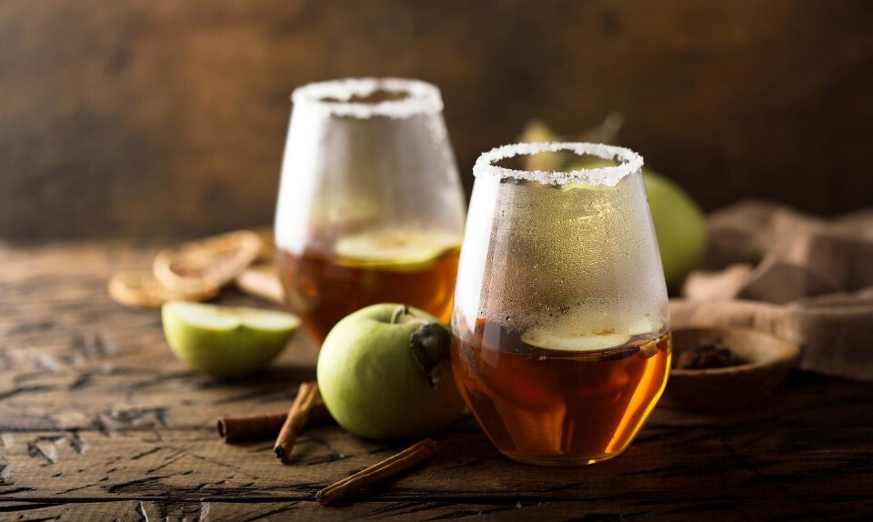 Opskrift på æbletoddy