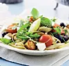 Pasta med kylling og mozzarella