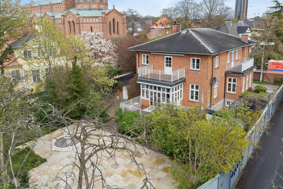 Jussi Adler Olsen villa i Valby.