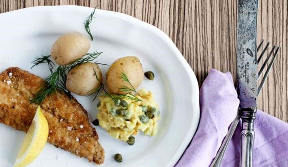 rødspættefilet opskrift med fennikel-kapers-remoulade