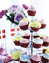 Minicupcakes med frosting