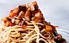 PASTA MED SPICY GRØNTSAGSSAUCE