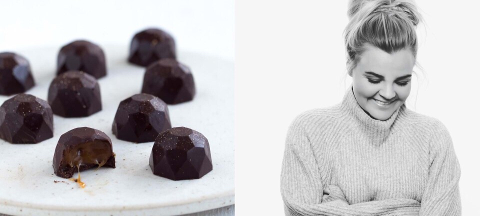 Liv Martines fyldte chokolader med saltkaramel