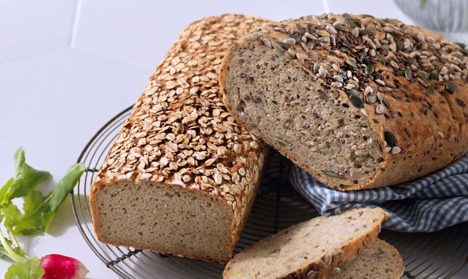 Glutenfrit brød med havre