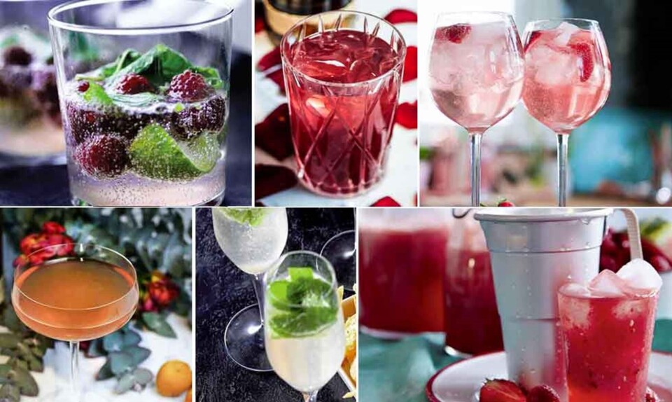 Cocktails til valentinsdag