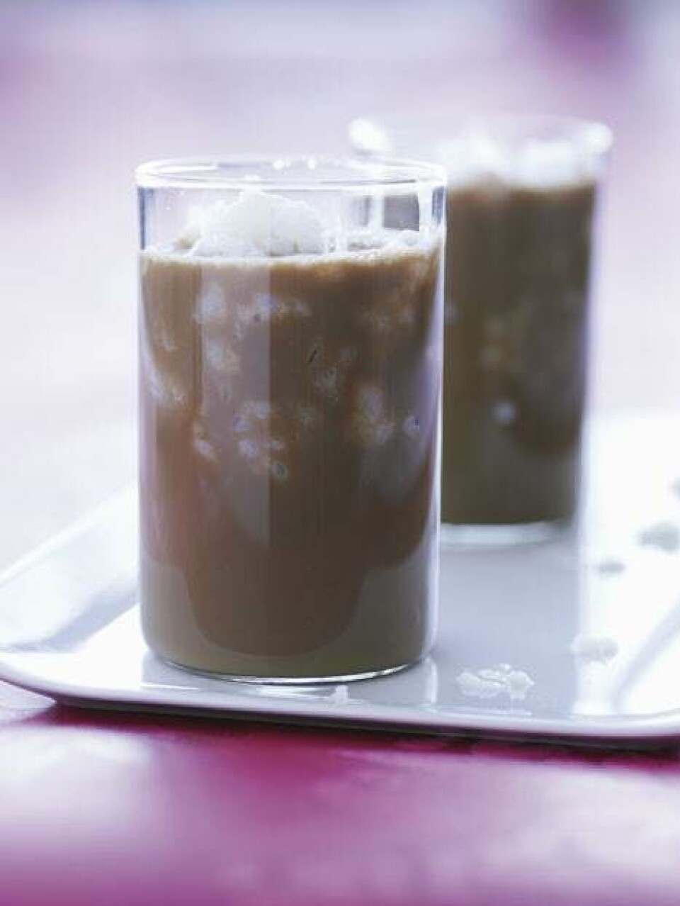Is-latte a la slushice