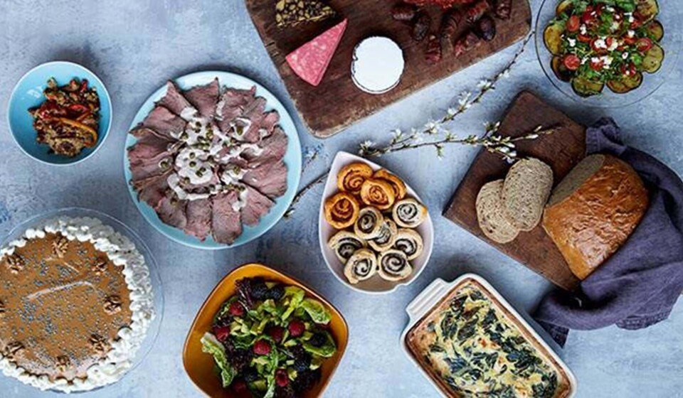 Buffet til barnedåb