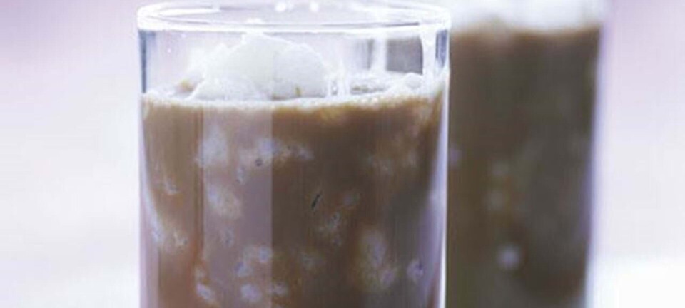 Is-latte a la slushice