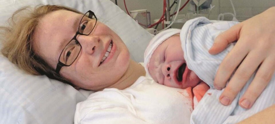 Min fødsel: Babyen havde navlesnoren om halsen
