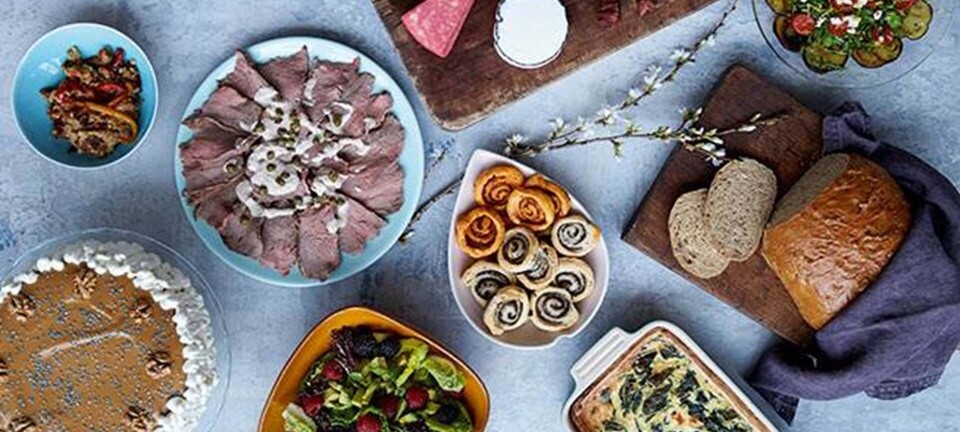 Barnedåb: Lækker buffet til store og små
