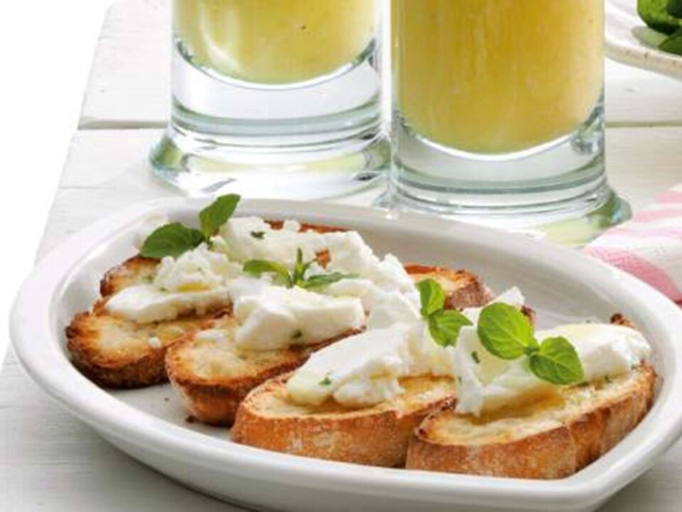 Bruschetta med friskost