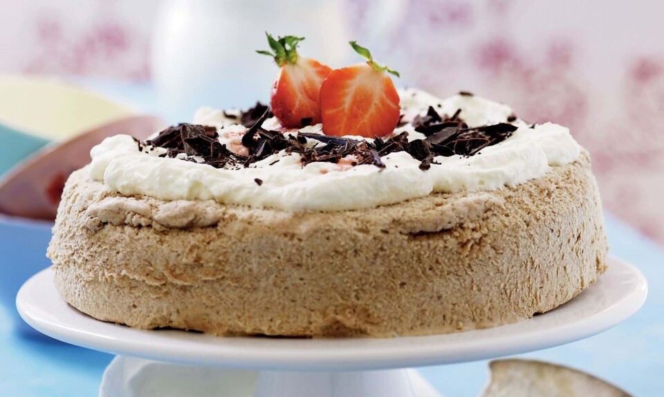 Skøn dessert: Hjemmelavet is med Baileys