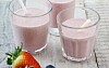 Luksusjordbær-milkshake