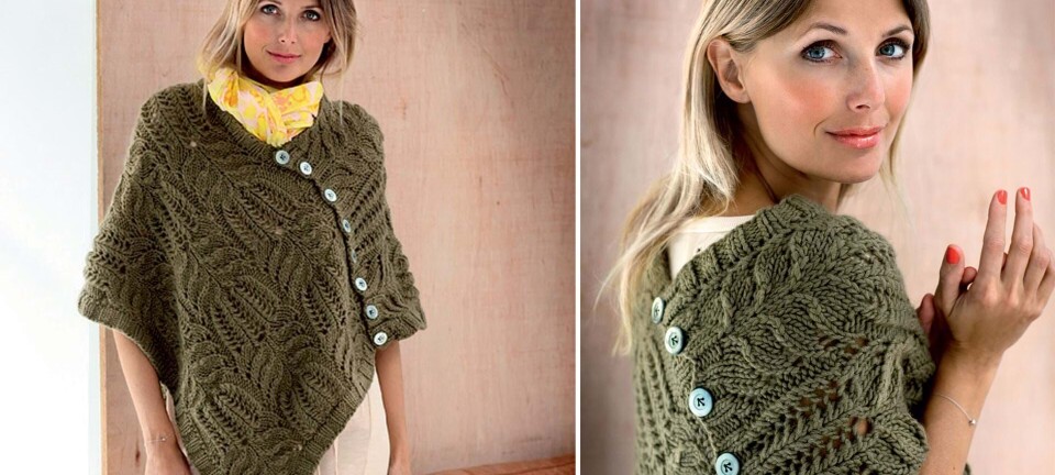 Strik selv: Let sommerponcho