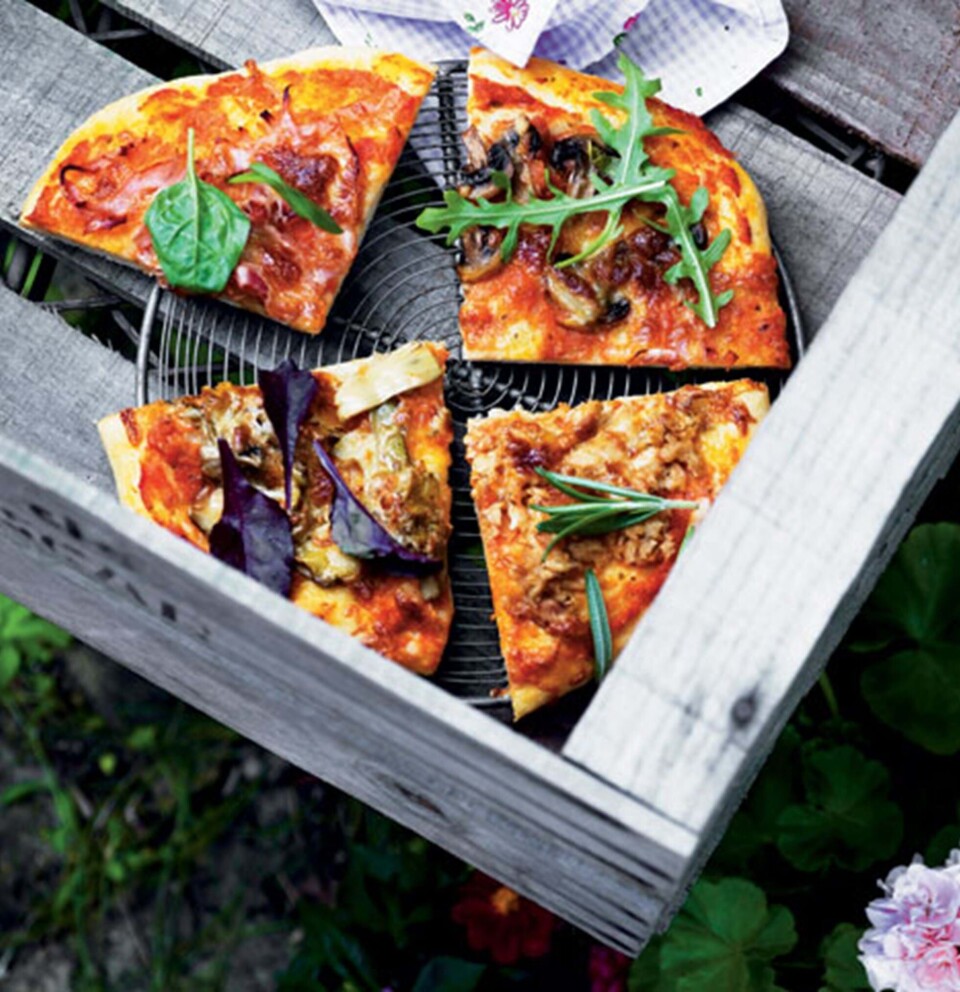 Pizza: De 4 årstider