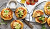 Mini-pizza: Små frokostpizzaer - nem opskrift