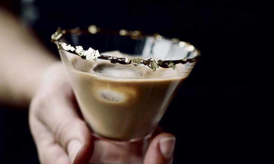 Chokolade-martini med Kahlua & Bailey.