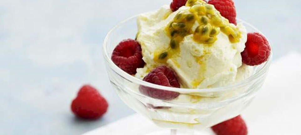 Hvid chokolademousse