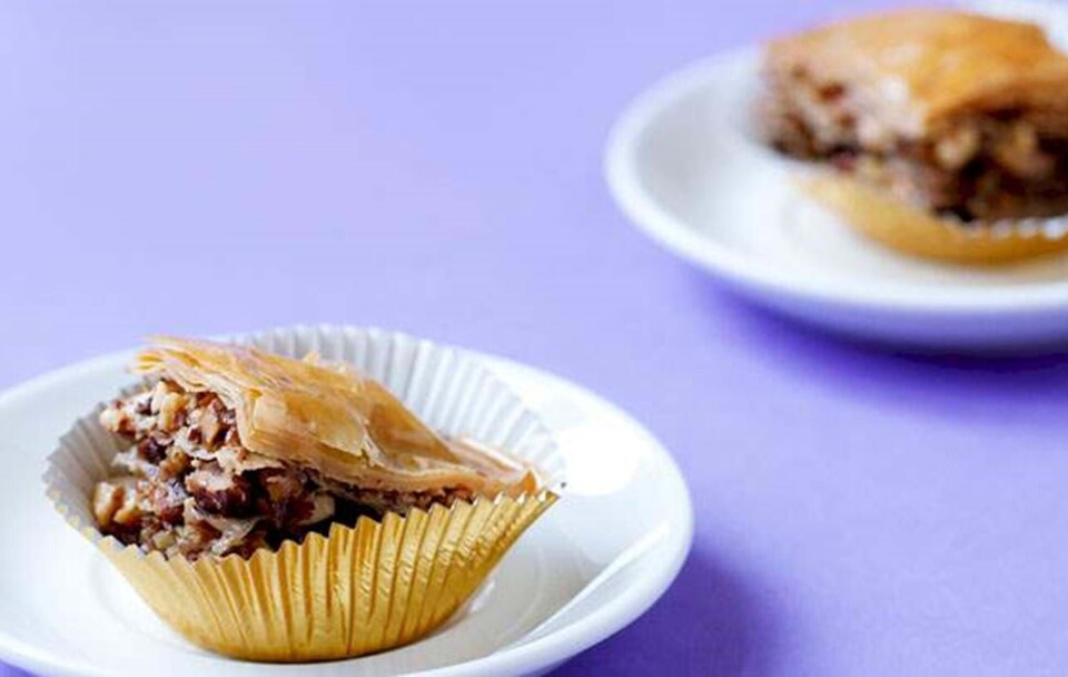 Opskrift på baklava: Smag af Mellemøsten
