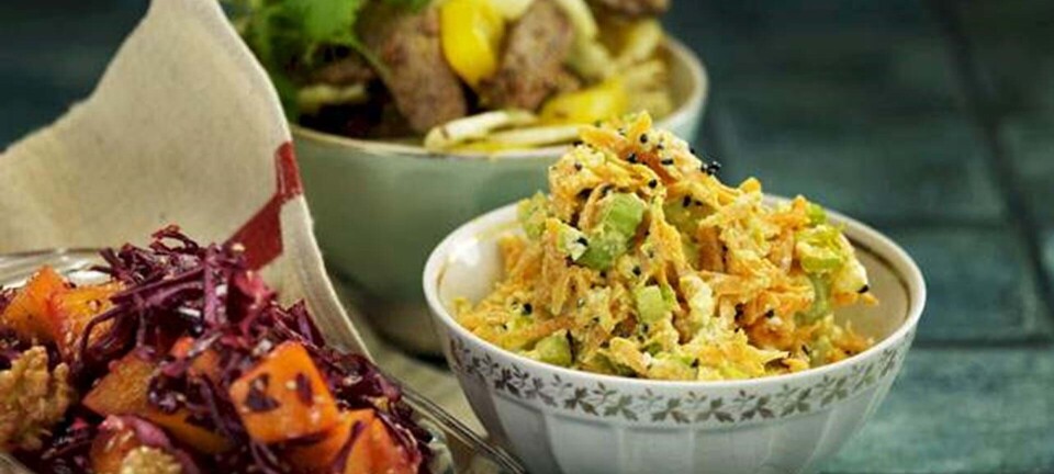 Råkostsalat med fetadressing