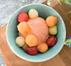 Nem melonis med melonsalat