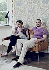 Bolig med skæve detaljer og sprudlende farver