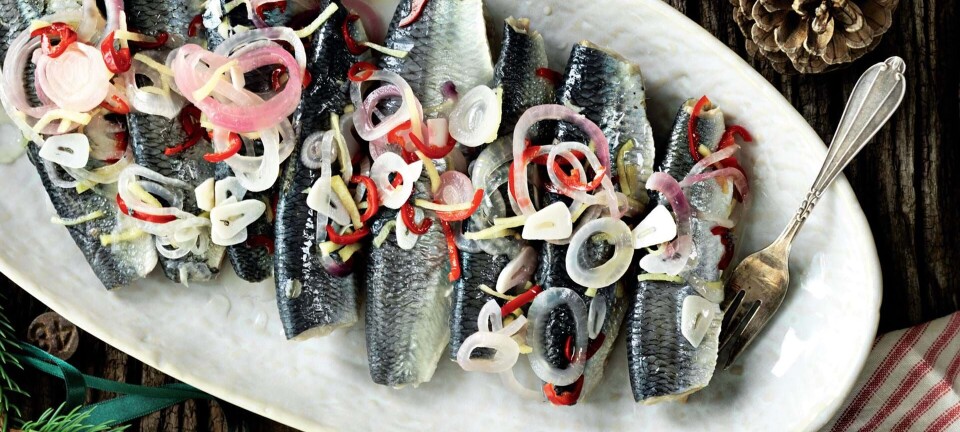 Nemme julesild med ingefær