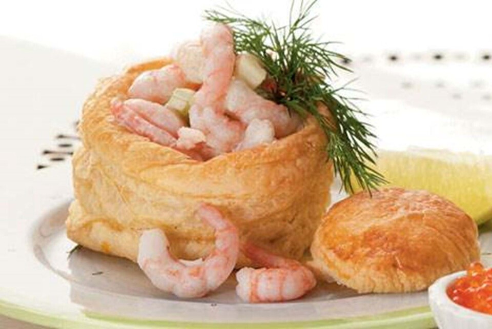 Tarteletter med rejer