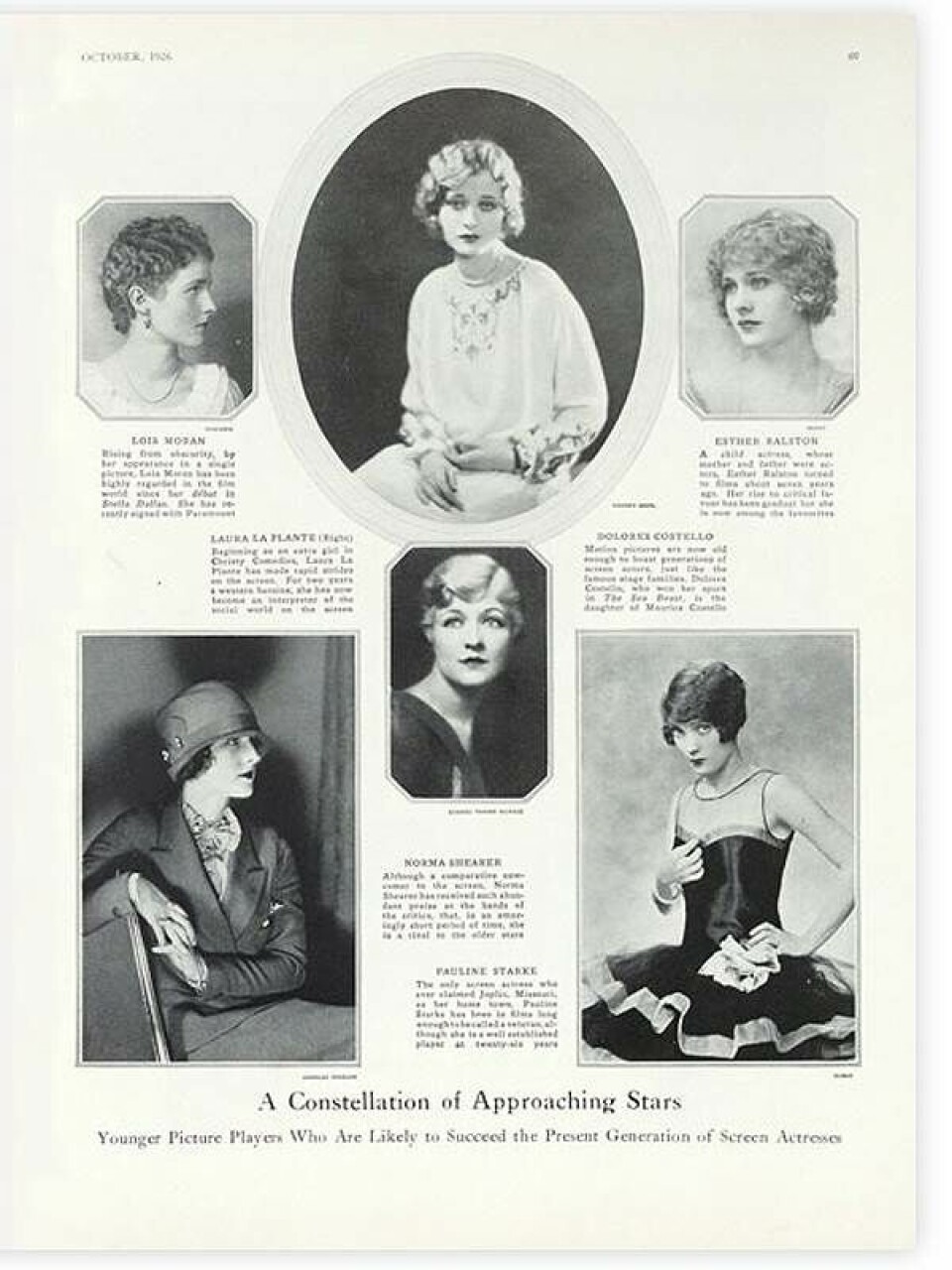 Sådan så et modeblad ud i 1926