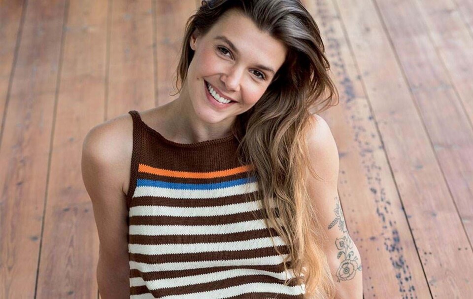 Strik selv: Smart top og nederdel