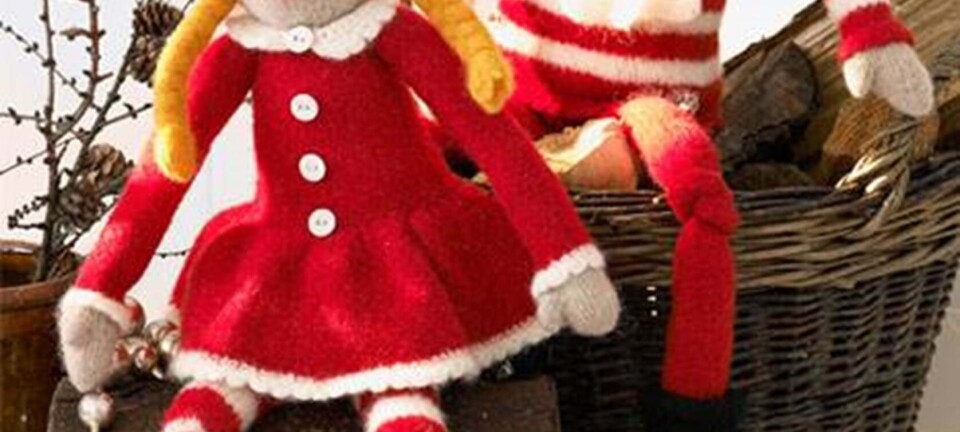 Strikkede, filtede nisser