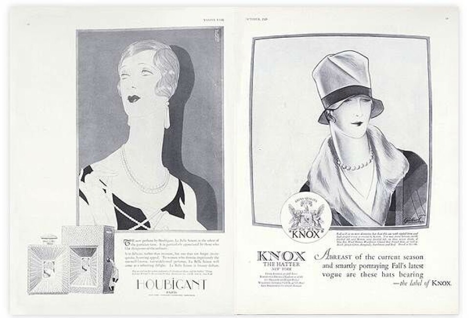 Sådan så et modeblad ud i 1926