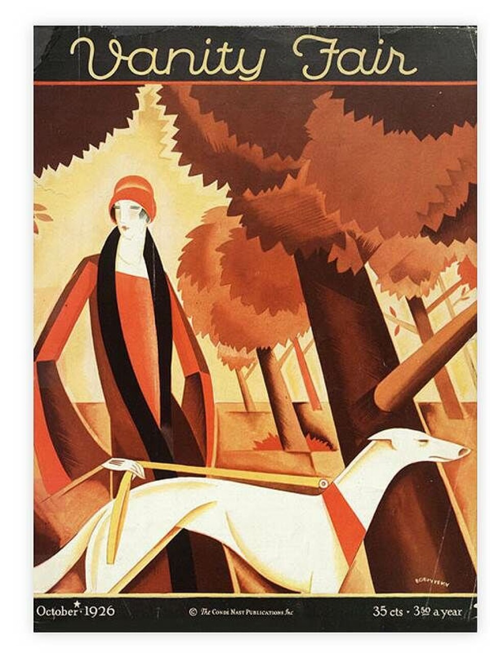Sådan så et modeblad ud i 1926